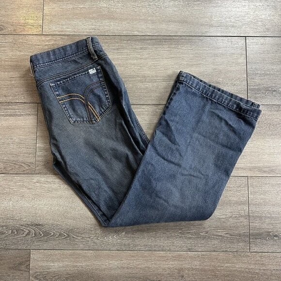 Hurley Jeans Size 9 Flare Denim Casual Blue - Picture 3 of 7